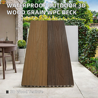 Planches de terrasse en WPC résistantes aux intempéries et aux rayures pour usage résidentiel, zone de piscine, cour, résistantes aux taches, pour balcon, longue durée de vie