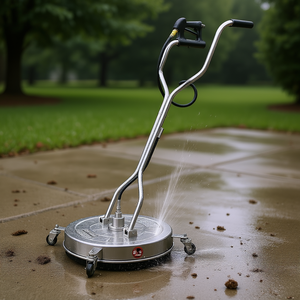 Limpiador de Superficies de Acero Inoxidable de 24 Pulgadas, Alta Presión, 4 Ruedas, Limpieza con Agua Fría, Eléctrico, de Uso Pesado - Product Image 2