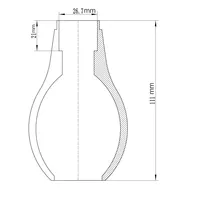 Campana para Clarinete de Ébano/Grenadilla