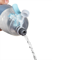 GUB COOL Bouteille d'eau isotherme de sport 600ml sans BPA, conception étanche pour le cyclisme, le basket-ball, la course à pied en plein air