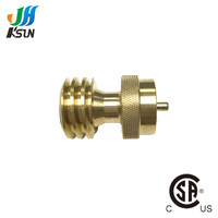 Adaptador de tanque de propano recargable Convertidor de 20lb a 1lb