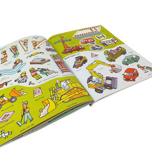 Fabrication <span class=keywords><strong>de</strong></span> livres d'autocollants réutilisables pour enfants personnalisés Jouets pour bébés Sites <span class=keywords><strong>de</strong></span> construction Impression <span class=keywords><strong>de</strong></span> livres d'activités autocollants - Product Image 3