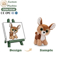 Jouets en peluche sur mesure Kelian, animaux en peluche géants, jouets en peluche doux, peluches géantes, peluches personnalisées d'anime, peluches de dessins animés
