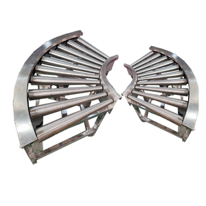 Automatic Sorting <strong>Incline</strong> Decline Curved <strong>Belt</strong> <strong>Conveyor</strong> 90 Degree 180 Degree Turning Machine With PVC PU Modular Equipment - Product Image 6