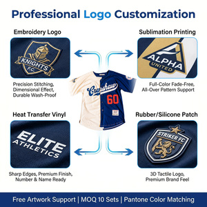 Maillot de football rétro personnalisé de haute qualité avec nom et numéro, maillot de football pour la vente en gros OEM - Product Image 4