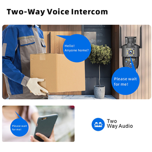 กล้องวงจรปิด Wistino 2K Outdoor HD <span class=keywords><strong>IP</strong></span> รุ่น Wifi รองรับการตรวจจับความเคลื่อนไหว พร้อมระบบเสียงสองทาง กล้องรักษาความปลอดภัยภายในอาคาร 4G รุ่น <span class=keywords><strong>V380pro</strong></span> - Product Image 4