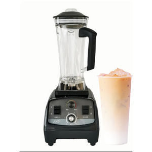 Licuadora Comercial Eléctrica Automática de Alto Rendimiento, 2L, Plástico, 5+ Velocidades, 4 Cuchillas, Control con Perilla, para Tiendas de Té con Leche y Hielo - Product Image 3