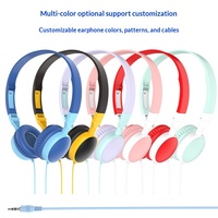 Nouveaux écouteurs supra-auriculaires pliables pour enfants - pour tablettes, claviers électroniques, apprentissage en ligne ; connexion filaire, réduction active du bruit