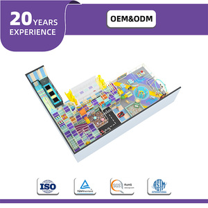 Qiaoqiao เครื่องเล่นสำหรับเด็กสนามเด็กเล่นในร่มพร้อมลูกบอลและดีไซน์พลาสติกสำหรับใช้ในห้างสรรพสินค้า - Product Image 2