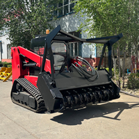 Minipala cingolata diesel CE EPA da 75 CV 100 CV con mulcher forestale, capacità di carico 1000 kg 1200 kg