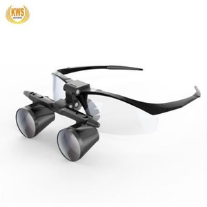 แว่นขยายผ่าตัด KWS รุ่น FD-501G-2 สีดำ สำหรับทันตกรรม หู คอ จมูก จักษุวิทยา - Product Image 1
