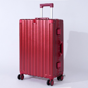 Wedding Suitcase Aluminum Frame Trolley Case 360 Degree Spinner Wheel Anti Theft Lock Women's Travel Carry On Summer 2024 - Product Image 4