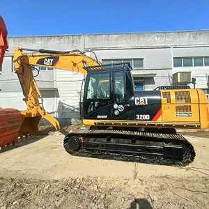 Excavateur lourd à roues Caterpillar 320d d'occasion à vendre des machines de construction de 20 tonnes - Product Image 5