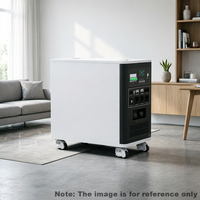 Armoire de commande de pompe à incendie 3000W 6kWh avec batterie lithium-ion et onduleur tout-en-un, conteneur de stockage d'énergie extérieur connecté au réseau