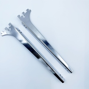 Soportes de Estante Ajustables KEFENG KF-B006 para Postes Ranurados de 350 mm en Metal Cromado Plateado/Blanco/Negro con Capacidad de 26.0 Lb+ - Product Image 3
