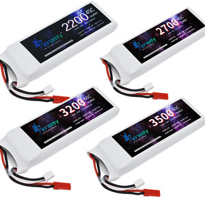 TERANTY Semi-solid State 1500-5200mAh 2S 7.4V <b>Battery</b> XT60/XT90 Connector 500 Cycles for RC Helicopter Plane Car Accessories - Product Image 1