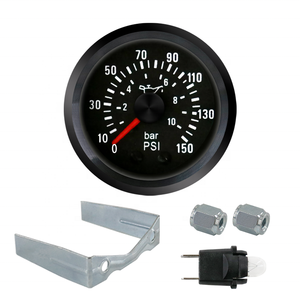 Wenle Alta Qualidade MARCADOR ACEITE FIS. TIPO <span class=keywords><strong>VDO</strong></span> 150037013GM 150-509 52mm Ferro 12V Universal Manômetro de Óleo Mecânico - Product Image 5