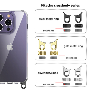 Stock Case For Iphone 15 15 Plus Super Protection Drop Test 1.2m 15 Pro Clear Case Crochet bandoulière amovible - Product Image 4