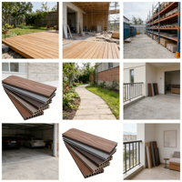 Planche de terrasse en WPC non toxique - Matériau recyclé écologique pour les espaces familiaux