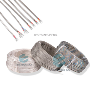 Cable de Protecció<span class=keywords><strong>n</strong></span> y Compensació<span class=keywords><strong>n</strong></span> de Precisió<span class=keywords><strong>n</strong></span> K/E/T/<span class=keywords><strong>J</strong></span>/<span class=keywords><strong>N</strong></span>/S para Termopares, para Medició<span class=keywords><strong>n</strong></span> de Temperatura con Resolució<span class=keywords><strong>n</strong></span> de 0.1°C, VANORM OEM/ODM - Product Image 2