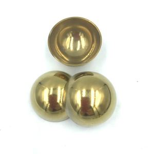 Заводская поставка шарики из нержавеющей стали 8 мм 20 мм полые чистые медные полусферные латунные полые алюминиевые шарики Медные - Product Image 2