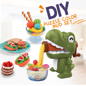 <span class=keywords><strong>Pâte</strong></span> <span class=keywords><strong>à</strong></span> <span class=keywords><strong>modeler</strong></span> Dinosaur Noodle Maker Dinosaur Shape Color Plasticine Kit pour <span class=keywords><strong>faire</strong></span> des nouilles - Product Image 6
