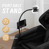 Fauteuil de massage inclinable zéro gravité portable et pliable de qualité supérieure avec pression d'air intégrale pour une relaxation facile à domicile