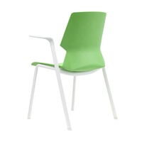 Chaise de scholl en plastique durable avec accoudoir chaise de bureau pour salle de conférence