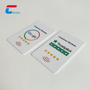 Excelente solicitud <span class=keywords><strong>simple</strong></span> Revisión de Google personalizada Tarjeta NFC Tarjeta de redes sociales - Product Image 4