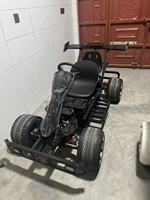 Go-Kart Eléctrico de 1500W Hecho a Mano con Modos de Velocidad/Retardo para Adultos y Niños, Doble Karting A