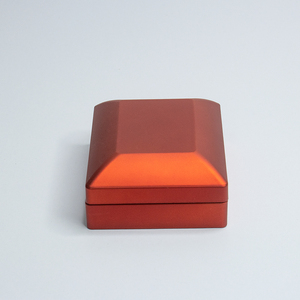Gran oferta, caja de collar de alta calidad ecológica rectangular cuadrada a la moda con luz LED, almacenamiento de joyería de lujo - Product Image 6