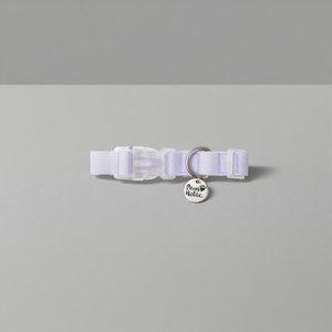 S Purple Waterproof PVC <b>Dog</b> <b>Collar</b> Elegant Modern Design Durable Solid Personalized Simple Application for Pets Wholesale - Product Image 1