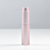 Atomiseur de parfum en aluminium rechargeable à visser, différentes couleurs, format voyage portable, 8 ml, 10 ml, flacons de parfum vides à visser