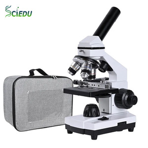 SCIEDU Zoom 2000x Estudiante Monocular Slide Microscopio Laboratorio biológico Educación Niños LED Estudiante Microscopio compuesto - Product Image 1