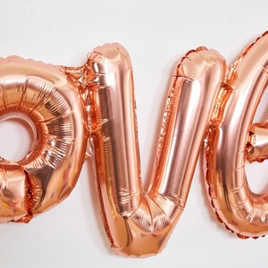 Vuelos <span class=keywords><strong>de</strong></span> aniversario boda San Valentín cumpleaños partido cumpleaños decoración ligaduras 40 <span class=keywords><strong>amor</strong></span> oro carta fiesta globo <span class=keywords><strong>de</strong></span> la hoja - Product Image 5
