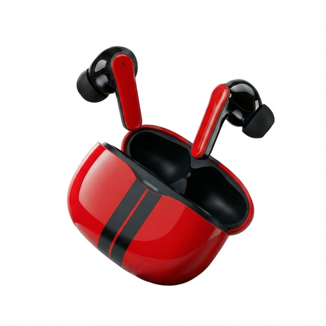 Tws Real Double Noise Cancellation Earbuds Waterproof 100 Hours Long Playtime Headphones Wireless Earphone ENC ANC Headset