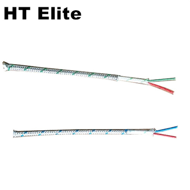 HT Elite Type K 30AWG Thermocouple Wire with Premium Insulation (PVC/FEP/Fiberglass/PFA/Kapton) IP68 Rated