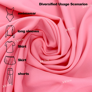 Tela de punto Biflex opaca completa <span class=keywords><strong>80</strong></span>% <span class=keywords><strong>Nylon</strong></span> <span class=keywords><strong>20</strong></span>% Spandex para trajes de baño al por mayor - Product Image 2