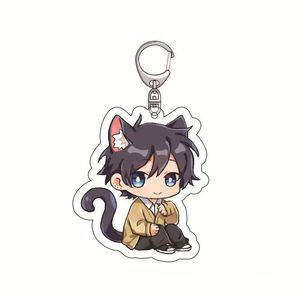 Porte-clés dessin animé <span class=keywords><strong>Horimiya</strong></span> Hori-San To Miyamura-Kun, pièces, pendentif en acrylique, Hori Kyouko, Miyamura Izumi, collection pour Fans - Product Image 4