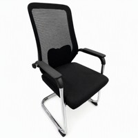 Chaises en maille confortables en forme de nœud, chaises d'apprentissage sédentaires pour la maison, chaises de bureau pour ordinateur avec protection du dos