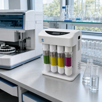 Système de purification d'eau de laboratoire de type II 10L 20L 30L avec osmose inverse et déionisation, résistivité de 15-18 mΩ.cm et capacité de 100 L/jour