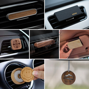 Perfume de película colgante de difusión fragante, Mini difusor de aire acondicionado para coche con <span class=keywords><strong>Clip</strong></span> de ventilación, fragancia de aromaterapia para el hogar y el coche - Product Image 3