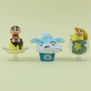 6 unids/set Crayon <span class=keywords><strong>Shin</strong></span> <span class=keywords><strong>Chan</strong></span> 7,5 cm figura postre Shinnosuke Himawa Shiro figurita modelo muñeca PVC Anime figura estatuas para chico - Product Image 4