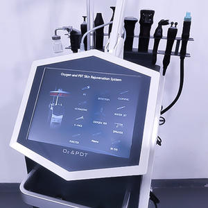 Equipo Facial de Oxígeno con Nanotecnología de Alta Presión, Hidrodermoabrasión, Tratamiento para el Acné, Hidratante, Pantalla Táctil de Acero Inoxidable para la Piel - Product Image 4