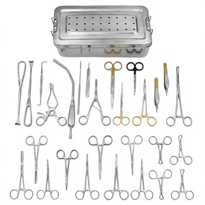 Conjunto de Instrumentos para Traqueostomía |   Kit de Instrumentos Quirúrgicos para Traqueostomía, Instrumentos Quirúrgicos ORL y para Cirugía Traqueal de Vaslcare - Product Image 1