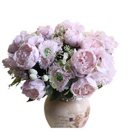 Fleurs artificielles en soie décoratives en gros pour arrangements floraux, centres de table de mariage, bouquets en vrac