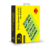 Kit de démarrage d'apprentissage Keyestudio avec 37 modules de capteurs en 1 boîte, kit de capteurs V2.0 pour Arduino