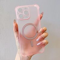 Accessoires pour téléphones portables en gros pour Tecno pour Infinix Hot Smart Étui transparent magnétique transparent de luxe