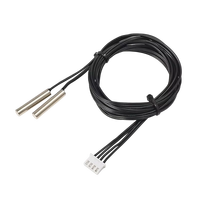 Sonde de température NTC en acier inoxydable 304 à sonde droite pour bain-marie de laboratoire et stérilisateur