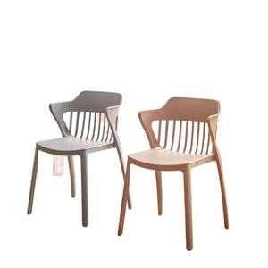 Silla de Comedor con Respaldo de Plástico, Diseño Moderno para Hogar, Oficina, Restaurante, Tamaño Adulto - Product Image 2